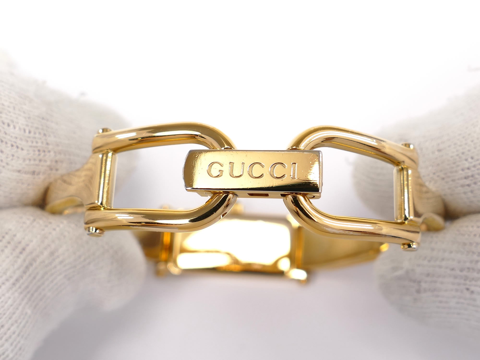 Gucci 1500L 18k Gold Plated Bangle