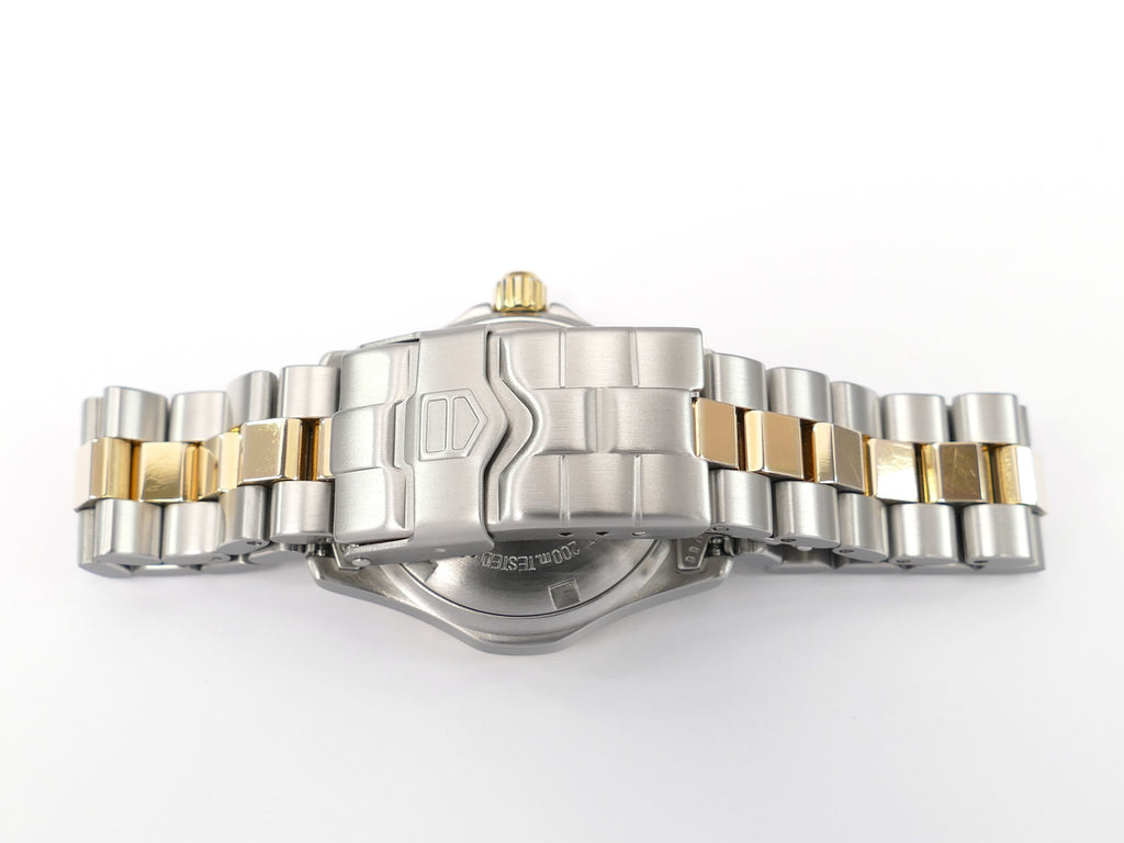 TAG Heuer 2000 Classic WK1321 stainless steel & 18k Gold BB0316 bracelet