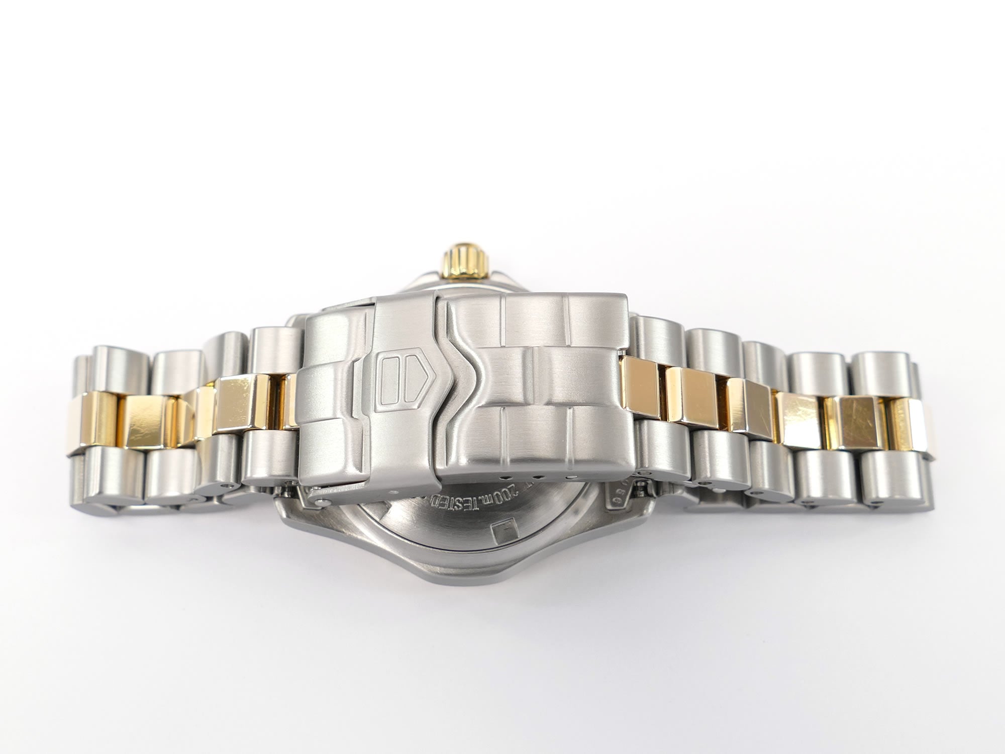 TAG Heuer 2000 Classic WK1321 stainless steel & 18k Gold BB0316 bracelet