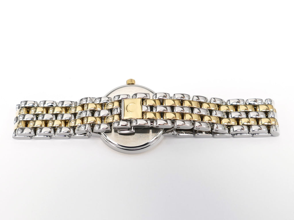 Omega De Ville 7260.33.00 stainless steel & 18k gold bracelet