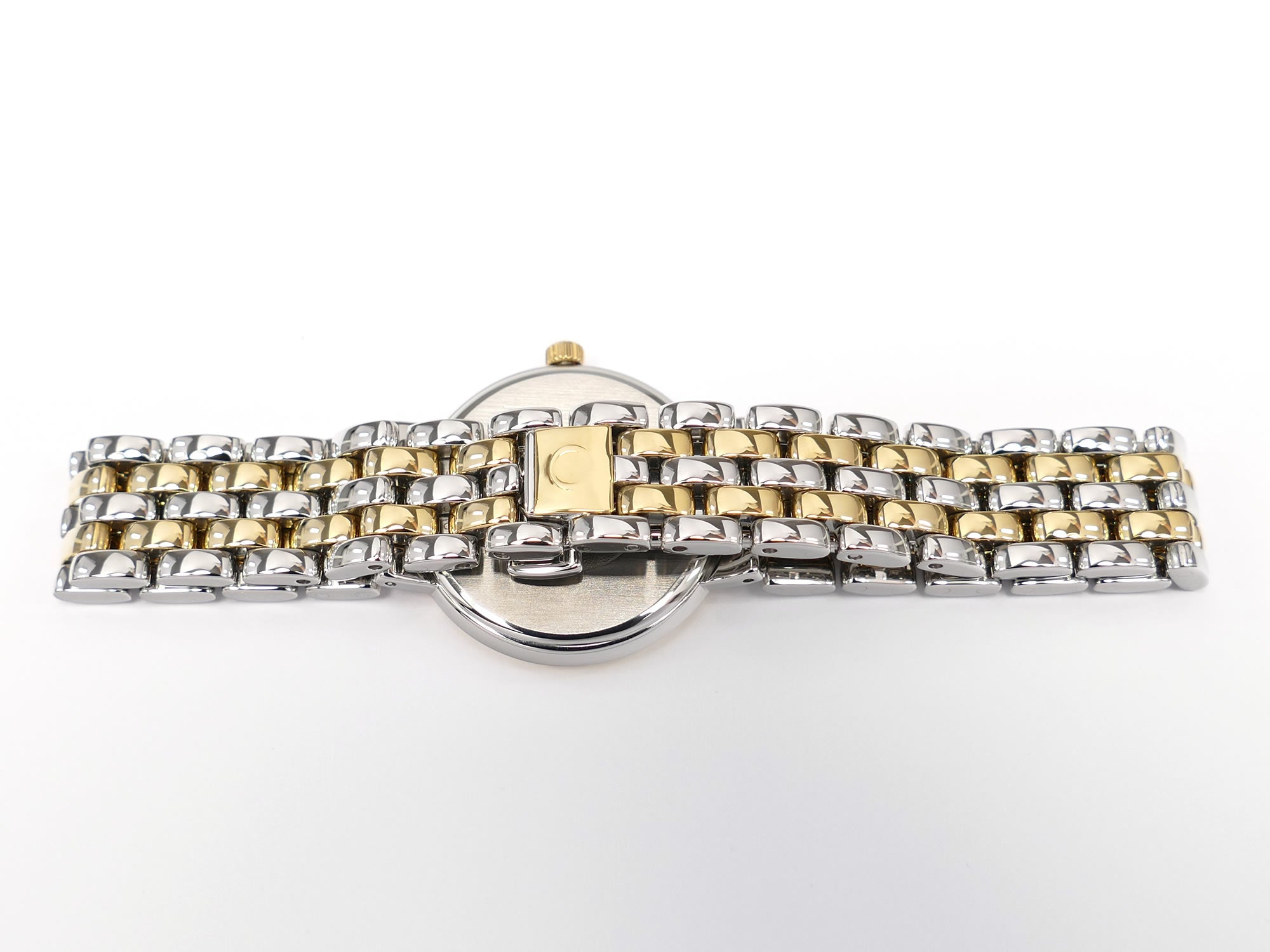 Omega De Ville 7260.33.00 stainless steel & 18k gold bracelet