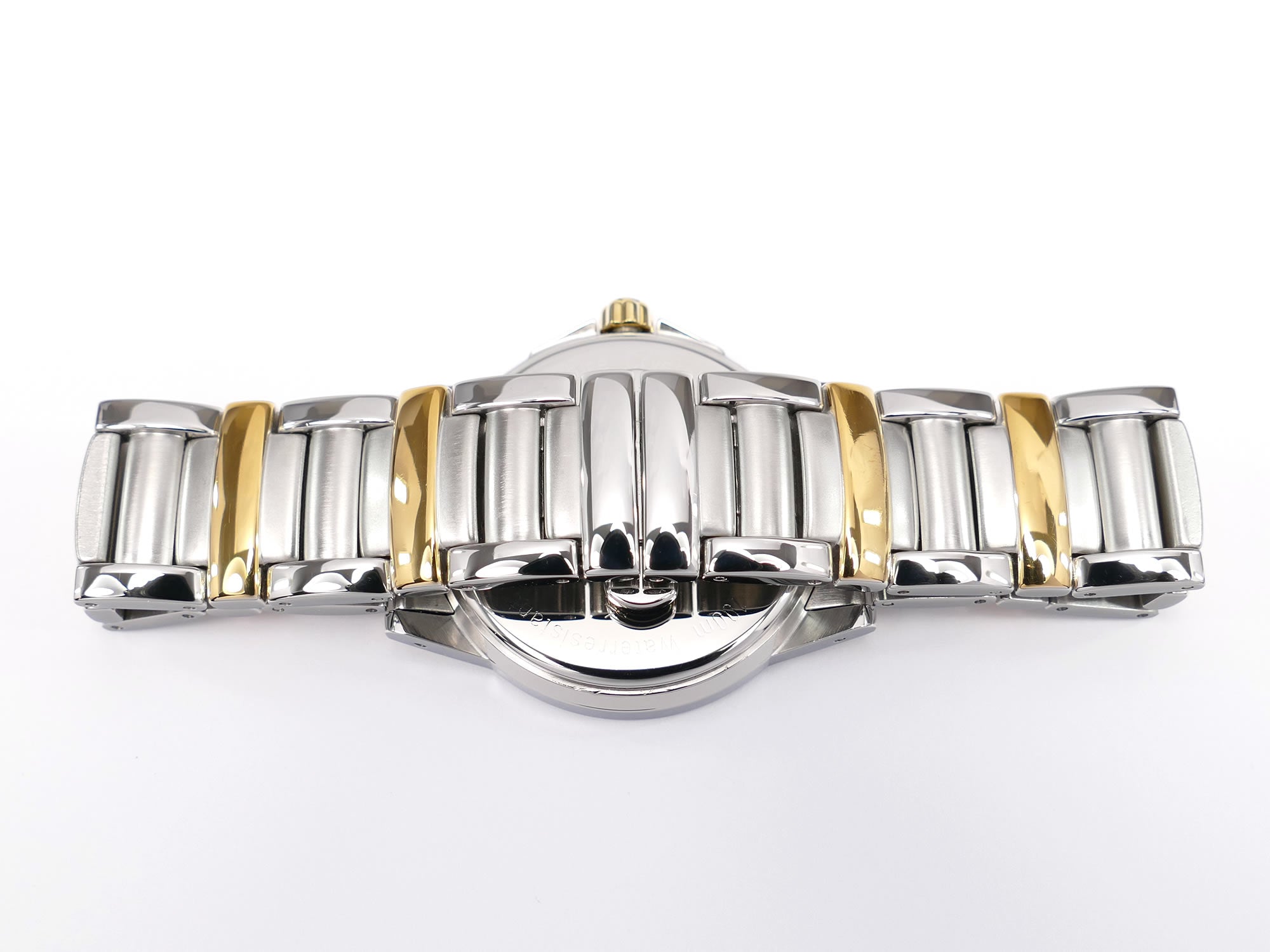Maurice Lacroix Miros MI1016 Stainless Steel & 18k Gold bracelet