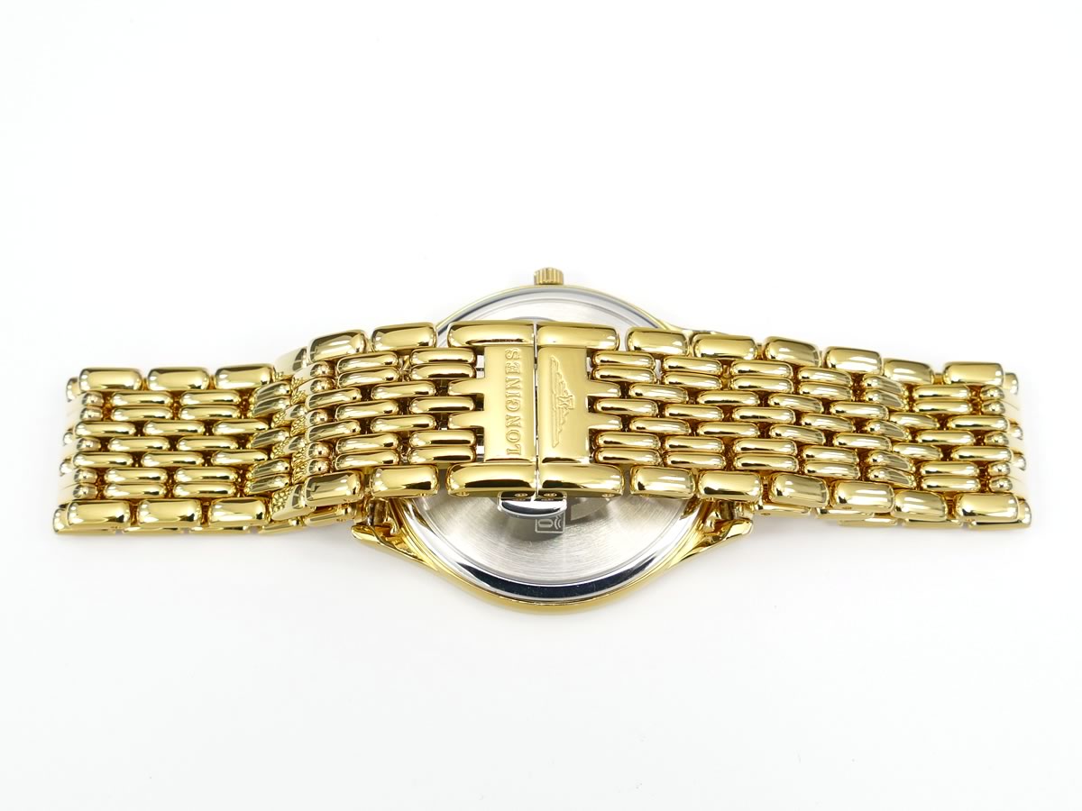 Longines Lyre Champagne L4.759.2.32.8 18k gold PVD coated bracelet