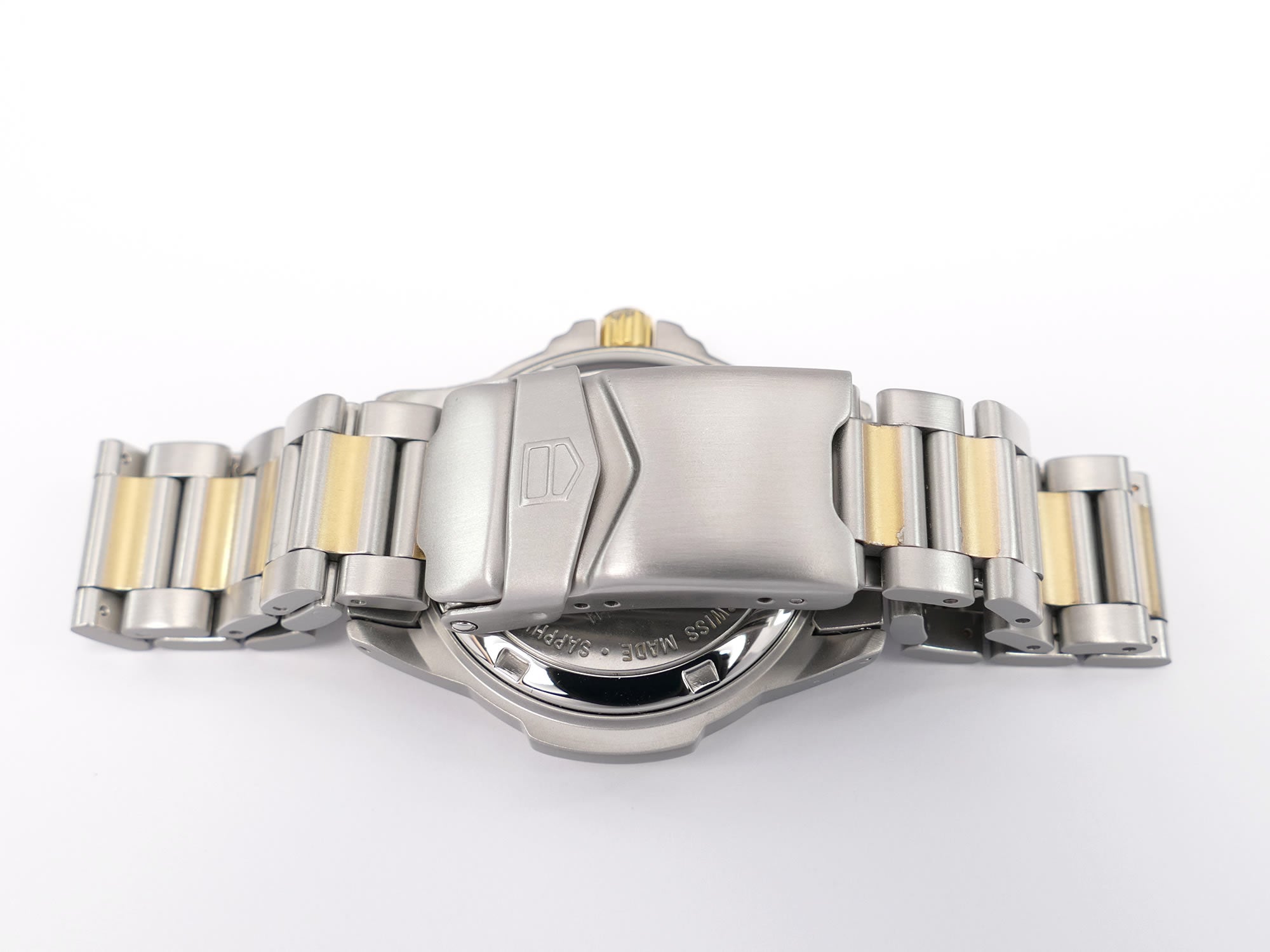 TAG Heuer 4000 WF1220-K0 Stainless steel & 18k Gold plated bracelet BB0518