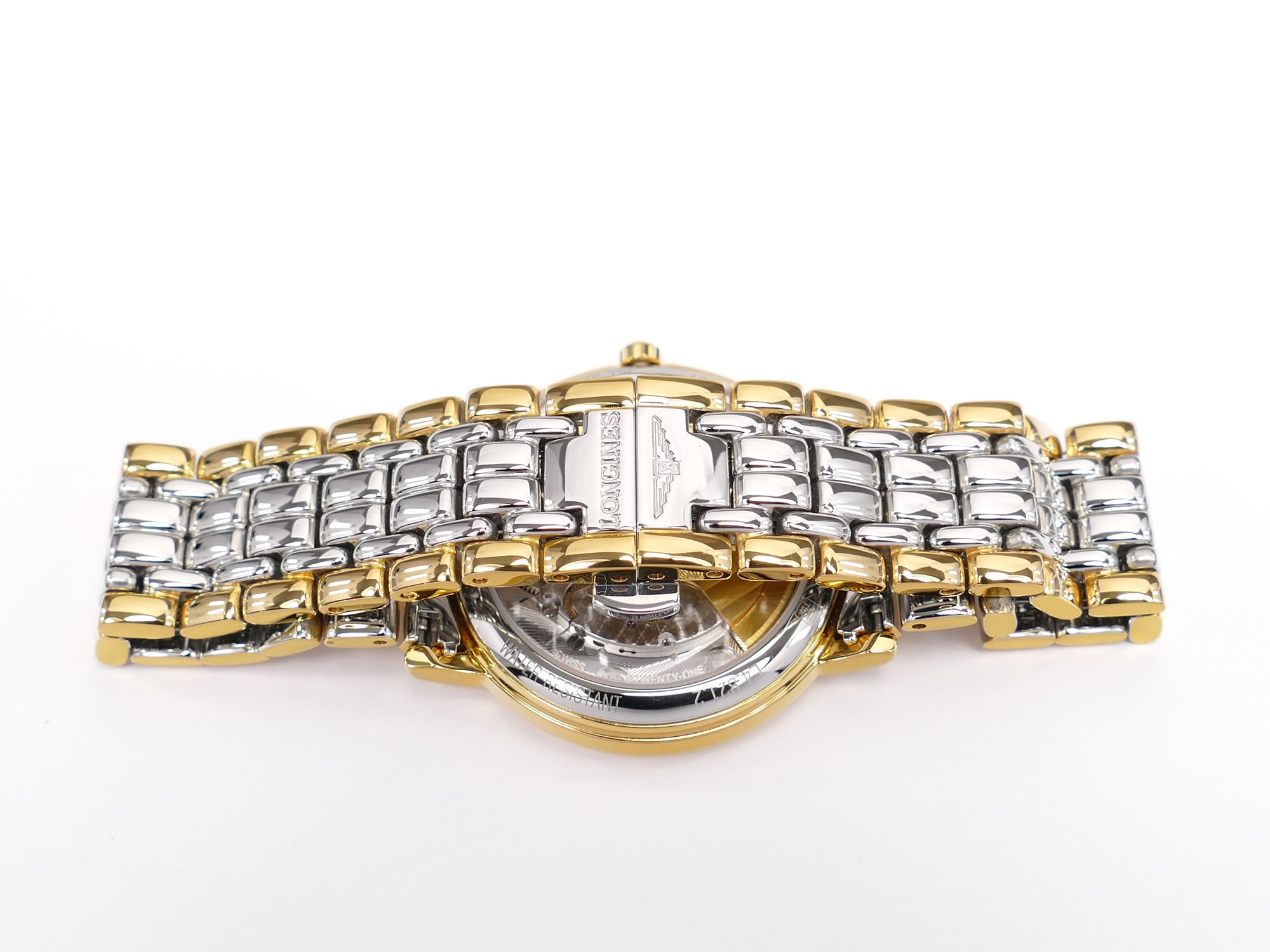 Longines Présence L4.821.2 Stainless Steel and Gold PVD bracelet