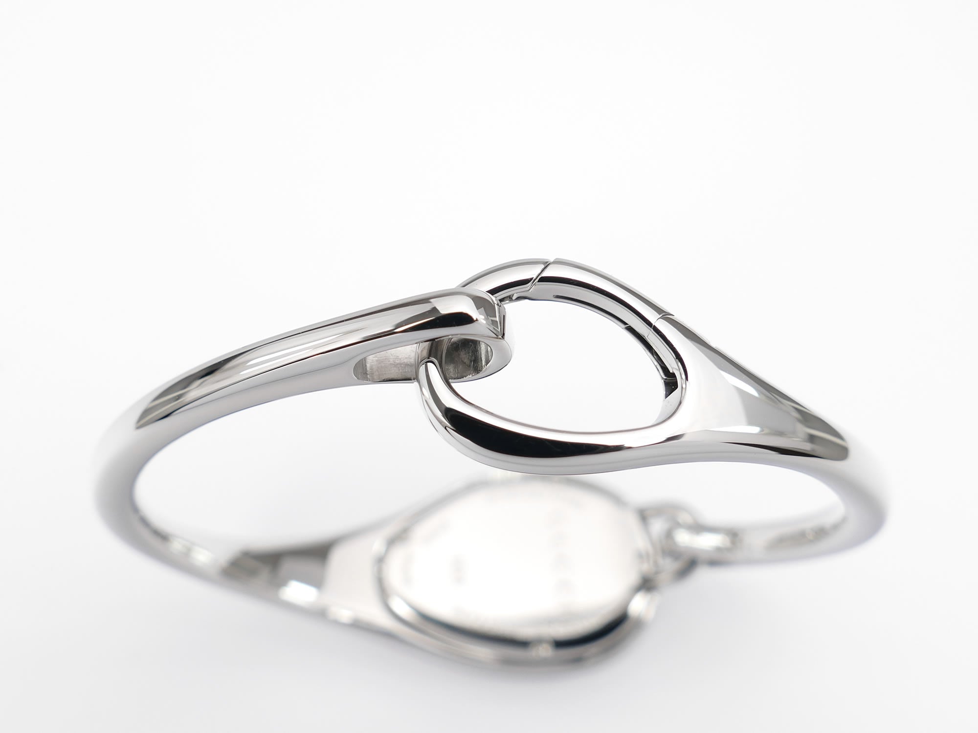 Gucci 103 Horsebit stainless steel bangle