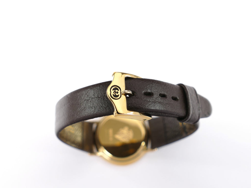 Gucci 3000L 18k Gold Plated tang buckle