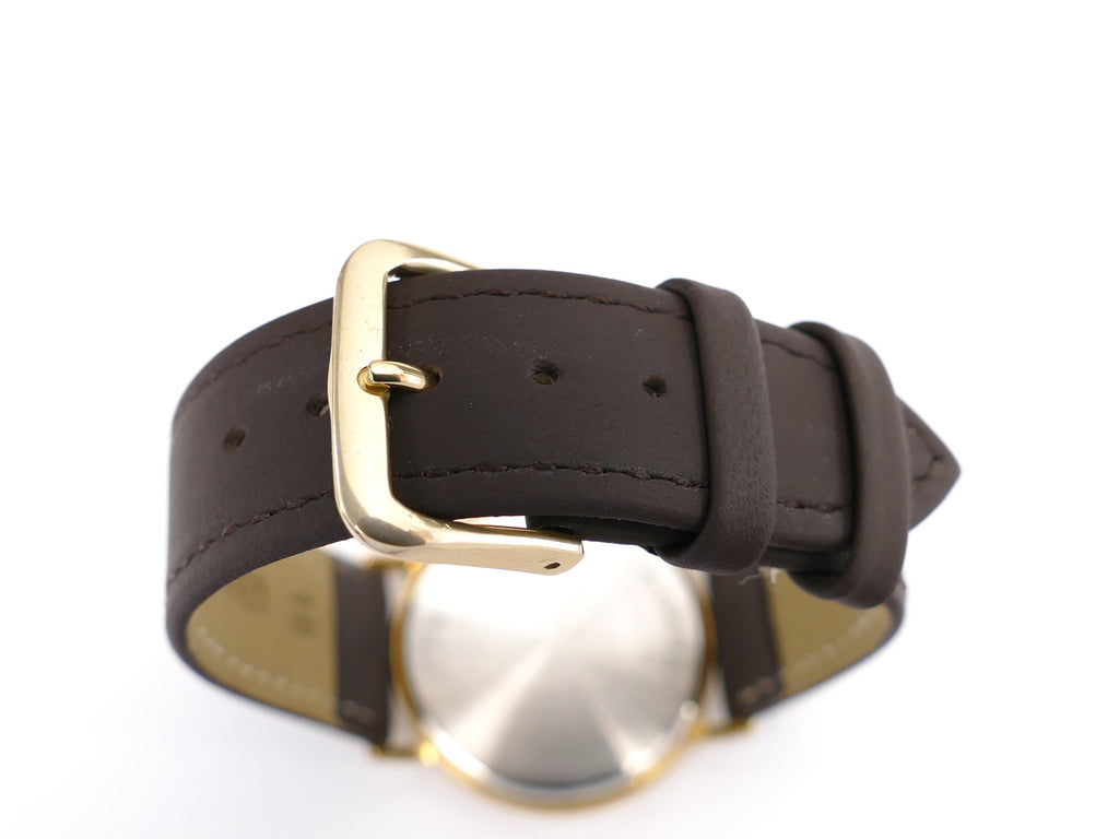 Longines Présence L4.720.2 brown leather strap