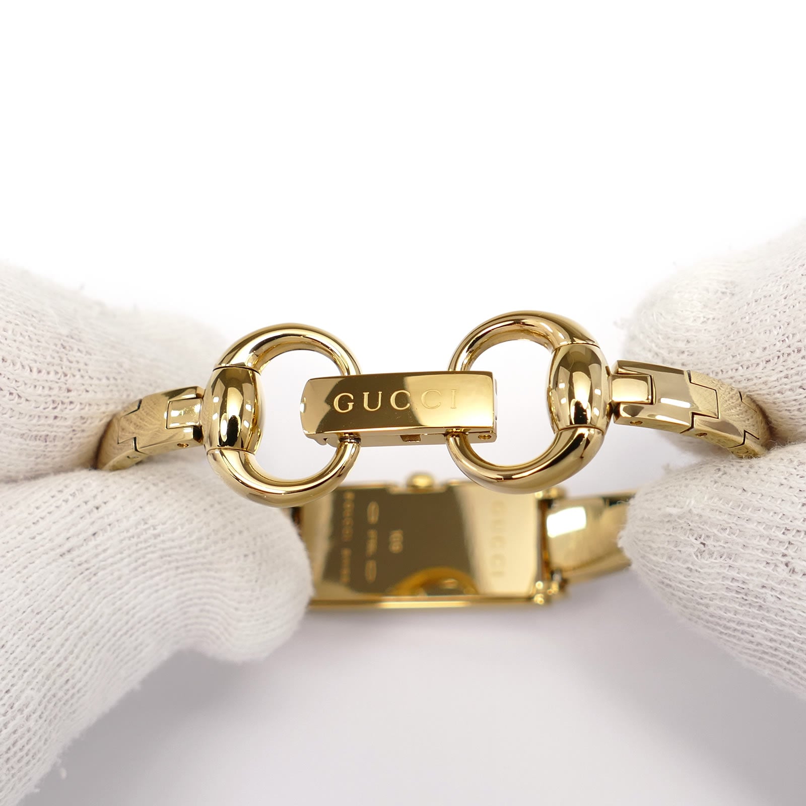 Gucci G-Line 109 18k Gold Plated bangle