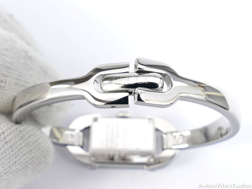 Gucci 6800 L Dusky Orange YA068540 stainless steel bangle