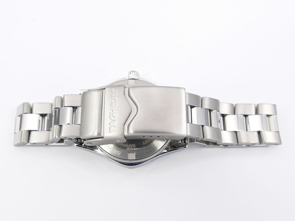 TAG Heuer Aquaracer Lady WAF1417.BA0812 stainless steel clasp with security clasp