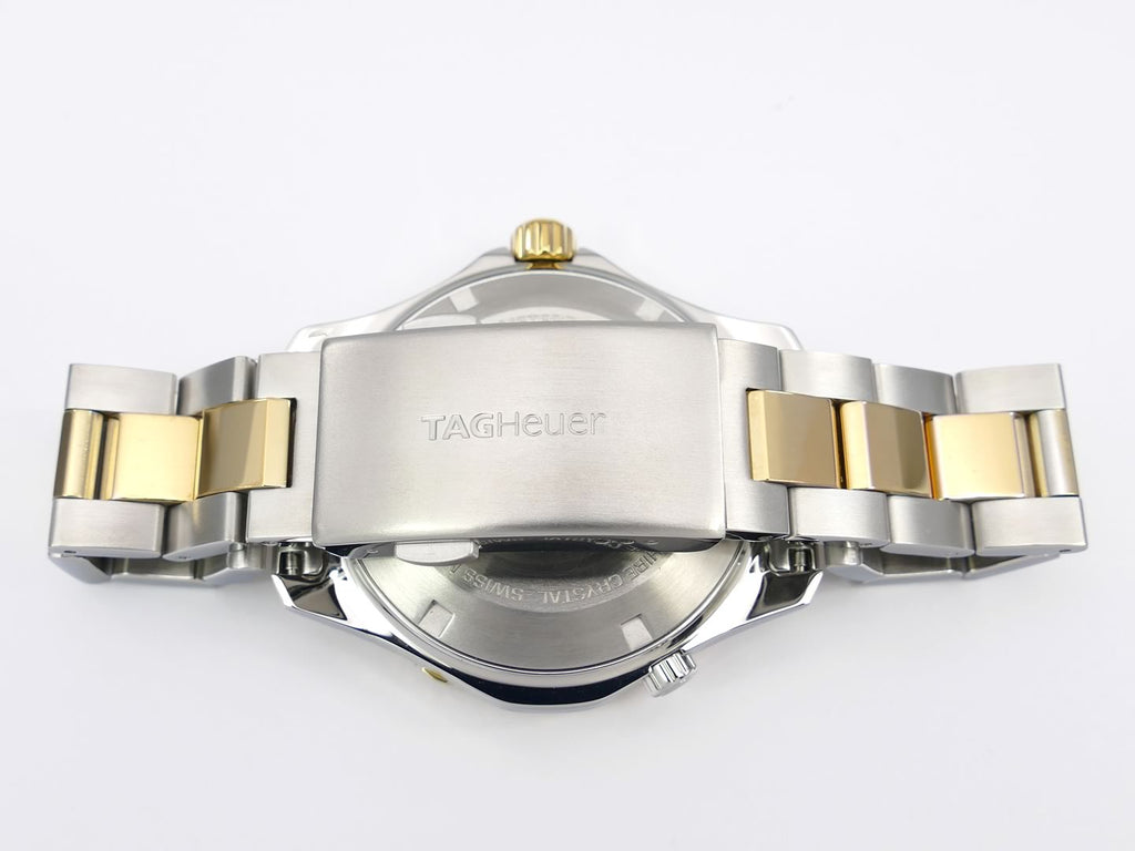 TAG Heuer Aquaracer Calibre 5 WAK2120.BB0835 stainless steel and 18k gold bracelet