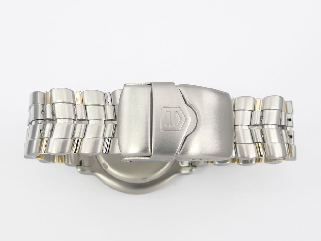 TAG Heuer 6000 Chronometer WH5151-K1 Racing Green stainless steel bracelet with 18k gold highlights