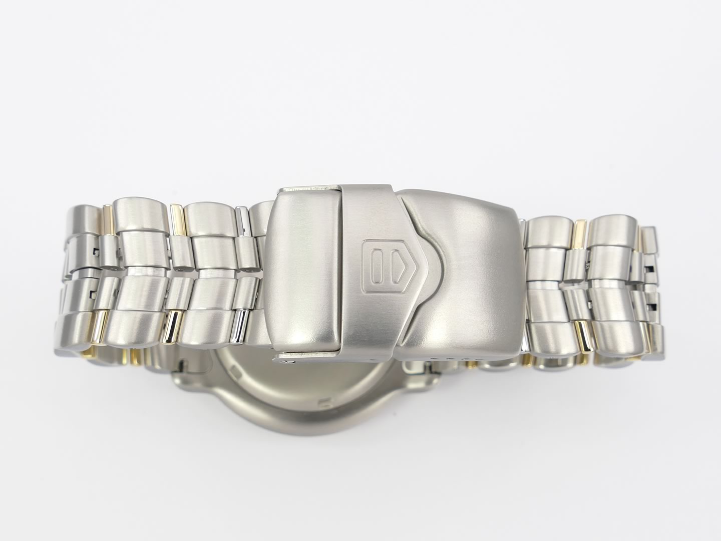 TAG Heuer 6000 Chronometer WH5151-K1 Racing Green stainless steel bracelet with 18k gold highlights
