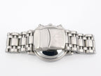 Baume et Mercier Richemont White Chronograph stainless steel bracelet
