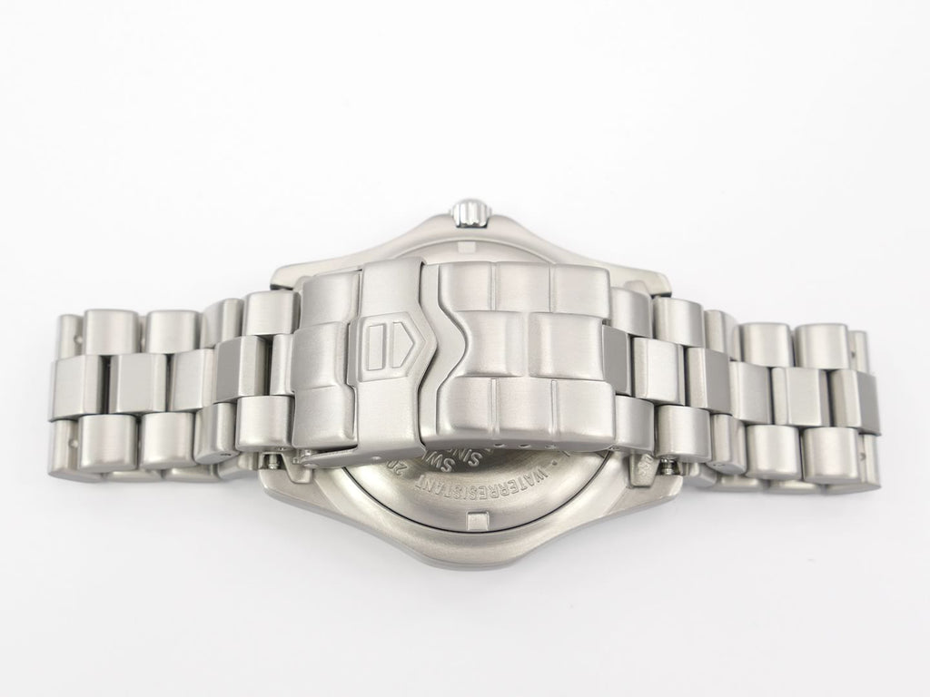 TAG Heuer 2000 Classic Black WK1110-1 stainless steel bracelet
