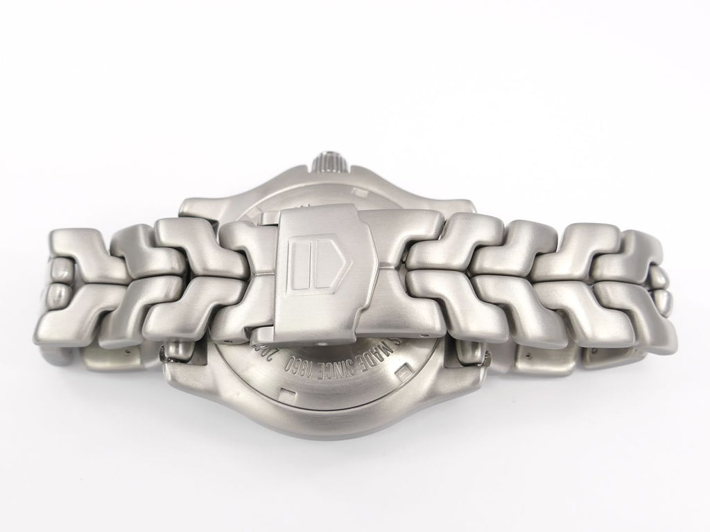 TAG Heuer Link Black Dial WT1110-0 stainless steel s link bracelet