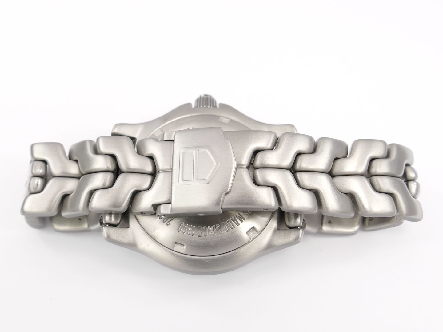 TAG Heuer Link Black Dial WT1110-0 stainless steel s link bracelet
