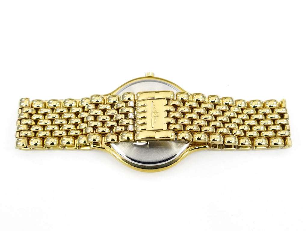 Longines Flagship White L5.631.2 18k gold PVD bracelet