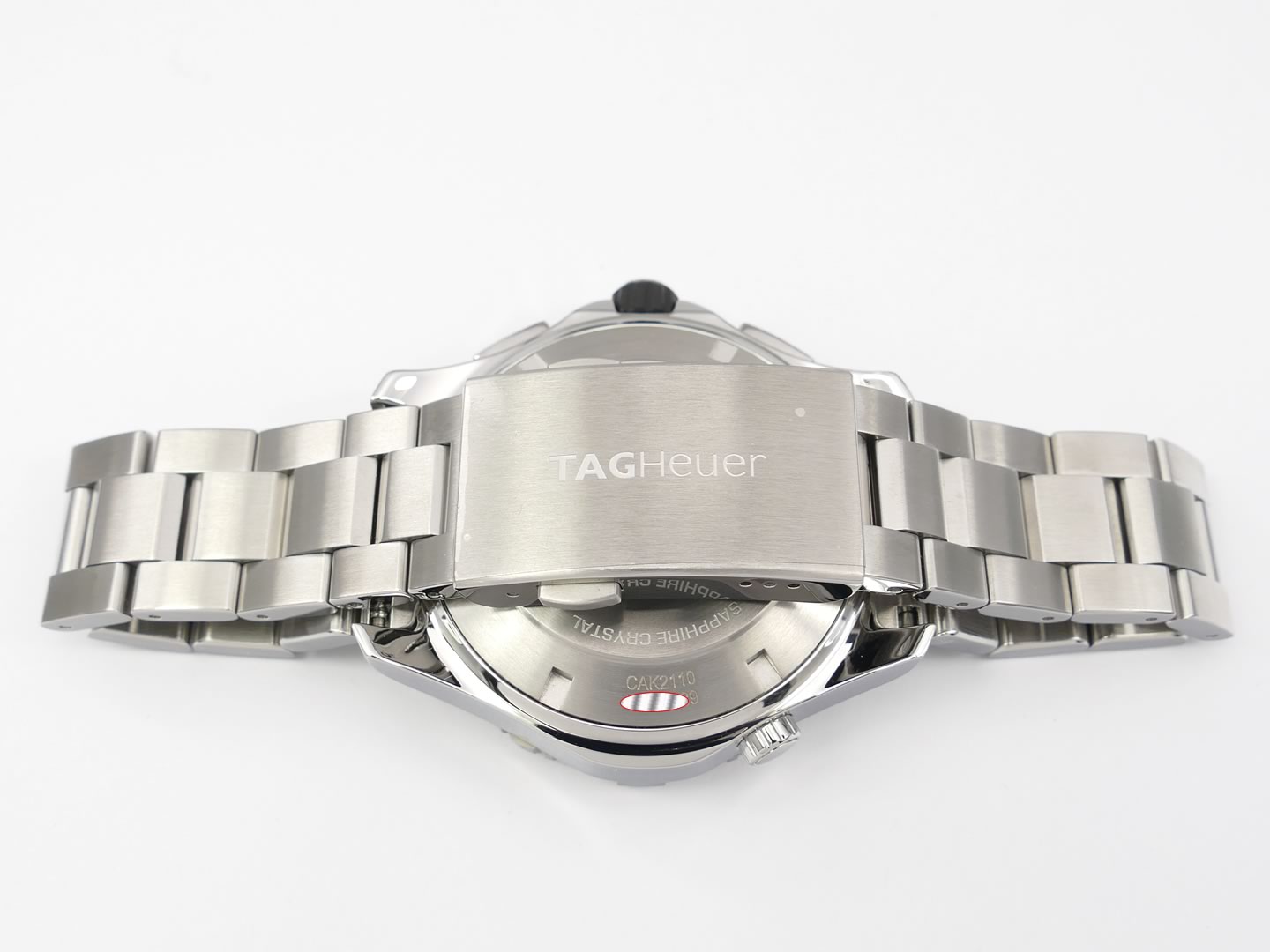 New TAG Heuer Aquaracer CAK2110.BA0833 stainless steel bracelet