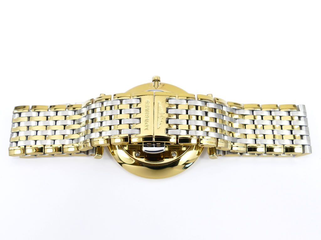 Longines La Grande Classique L4.709.2.32.7 stainless steel and 18k gold bracelet