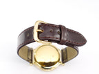 Raymond Weil Tradition Purple 18k Gold 9136 burgandy leather strap