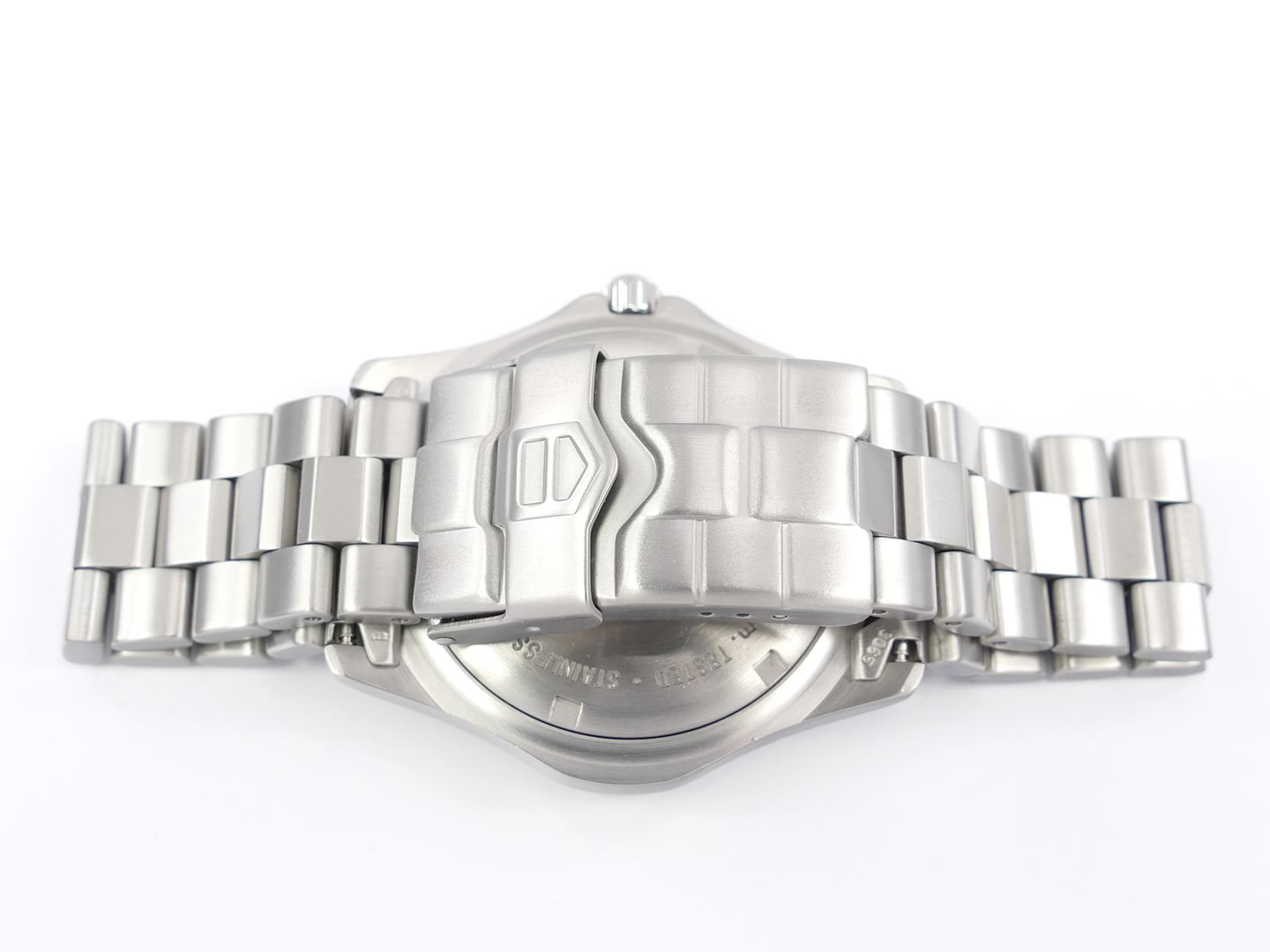 TAG Heuer 2000 Classic Black Dial WK1110.BA0317 stainless steel bracelet