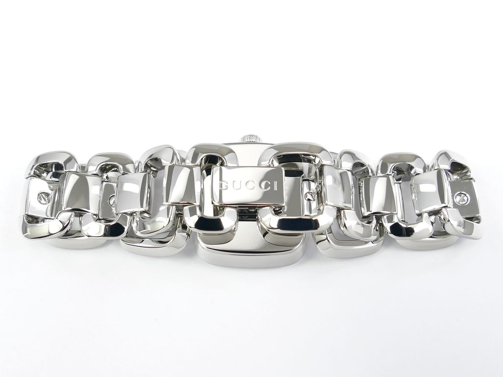Gucci G White YA125502 stainless steel bracelet