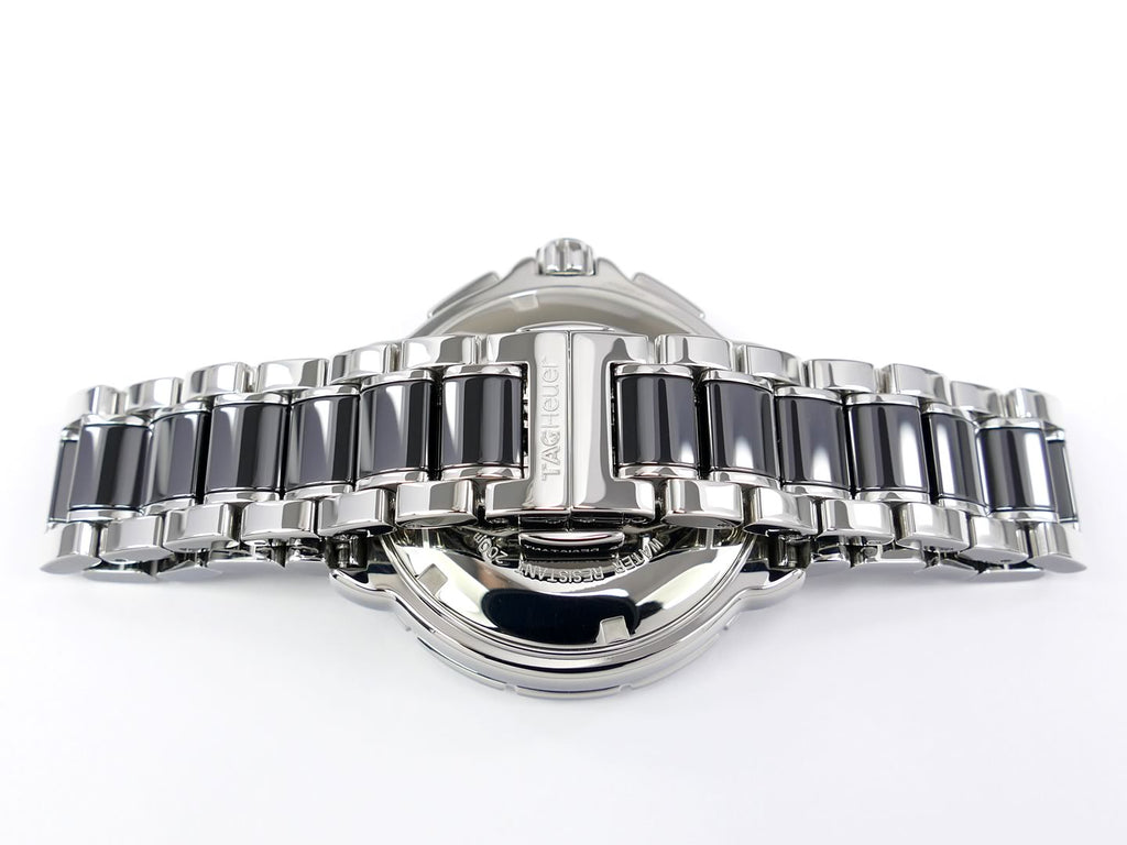TAG Heuer Formula 1 Lady Black Ceramic and stainless steel bracelet BA0862