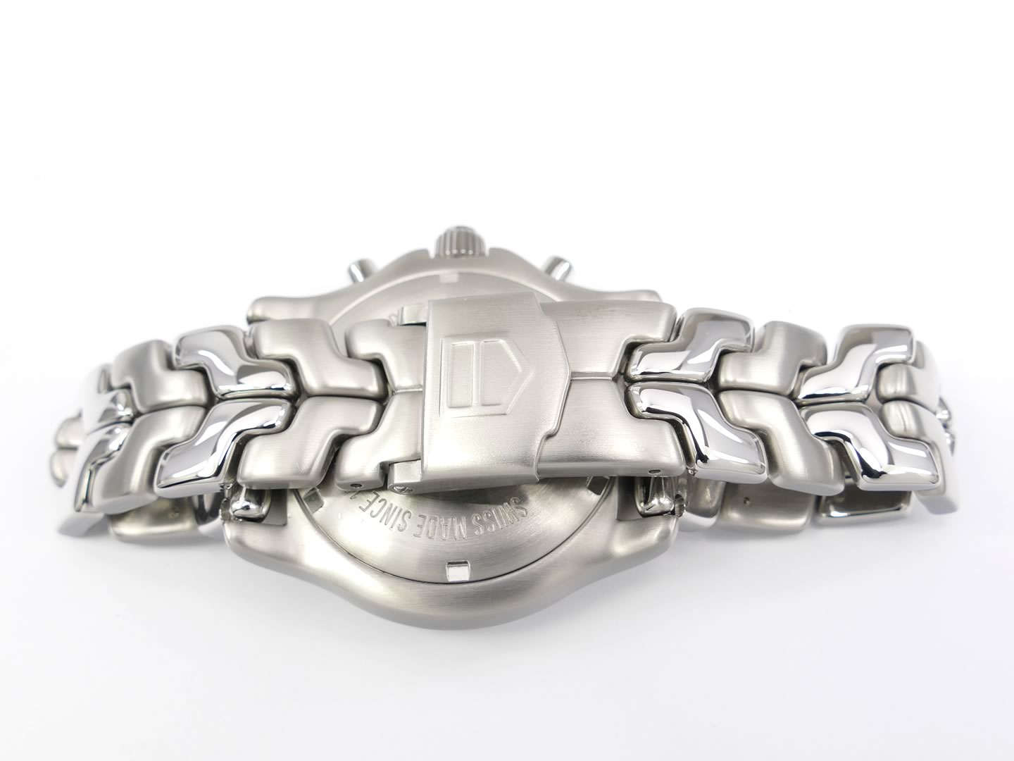 TAG Heuer Link Chronograph Silver CT1112.BA0551 stainless steel bracelet