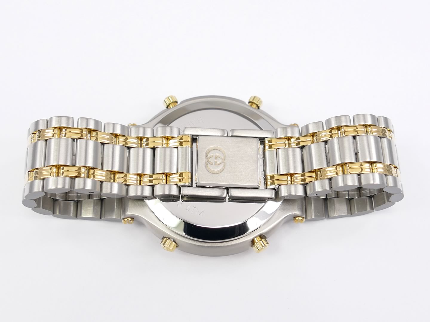 Gucci 9400 Stainless Steel & 18k Gold bracelet