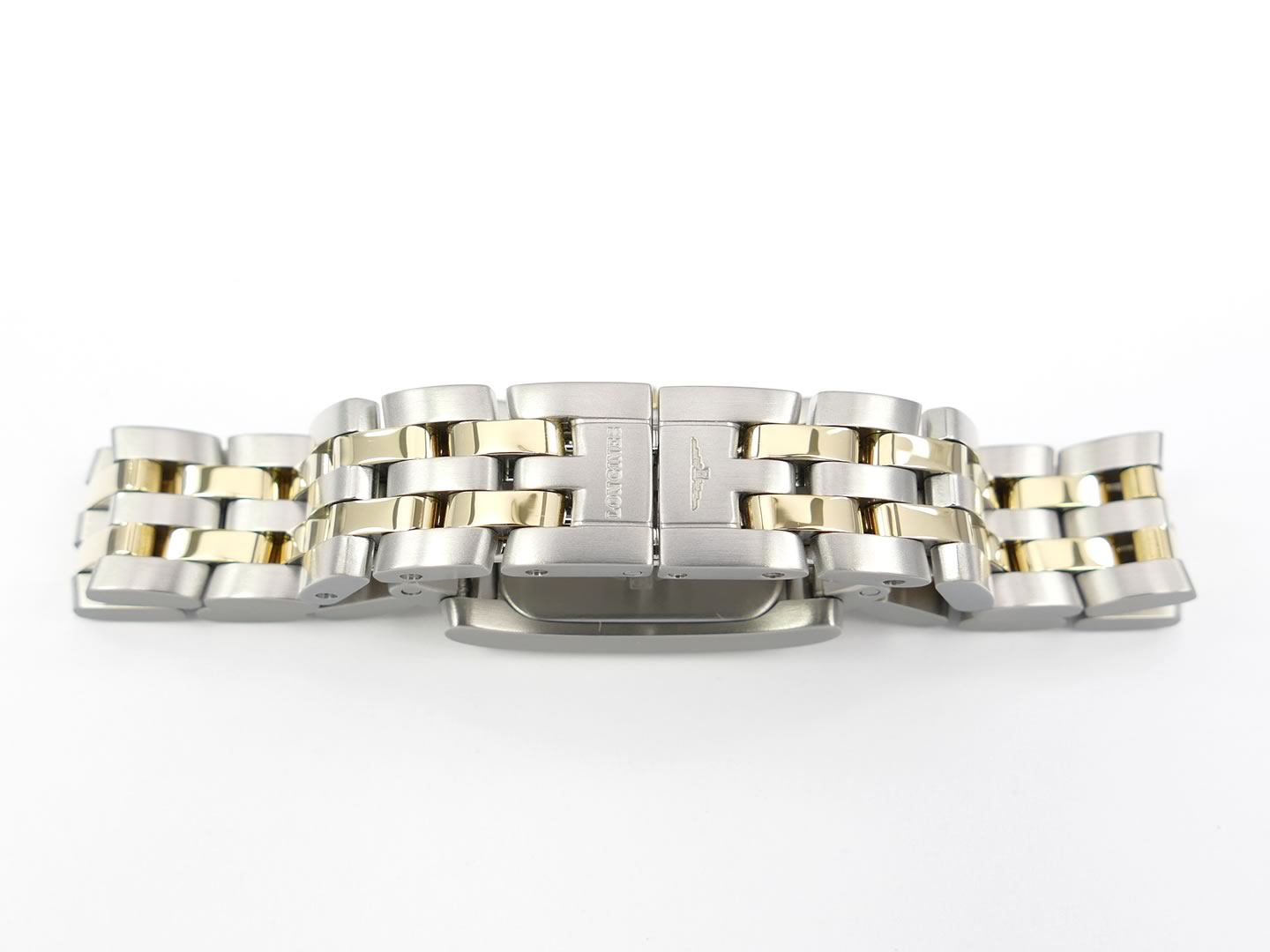 Longines DolceVita Stainless Steel and Solid 18k Gold bracelet