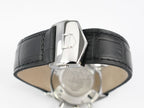 TAG Heuer Carrera Calibre 16 CV201AG black leather strap