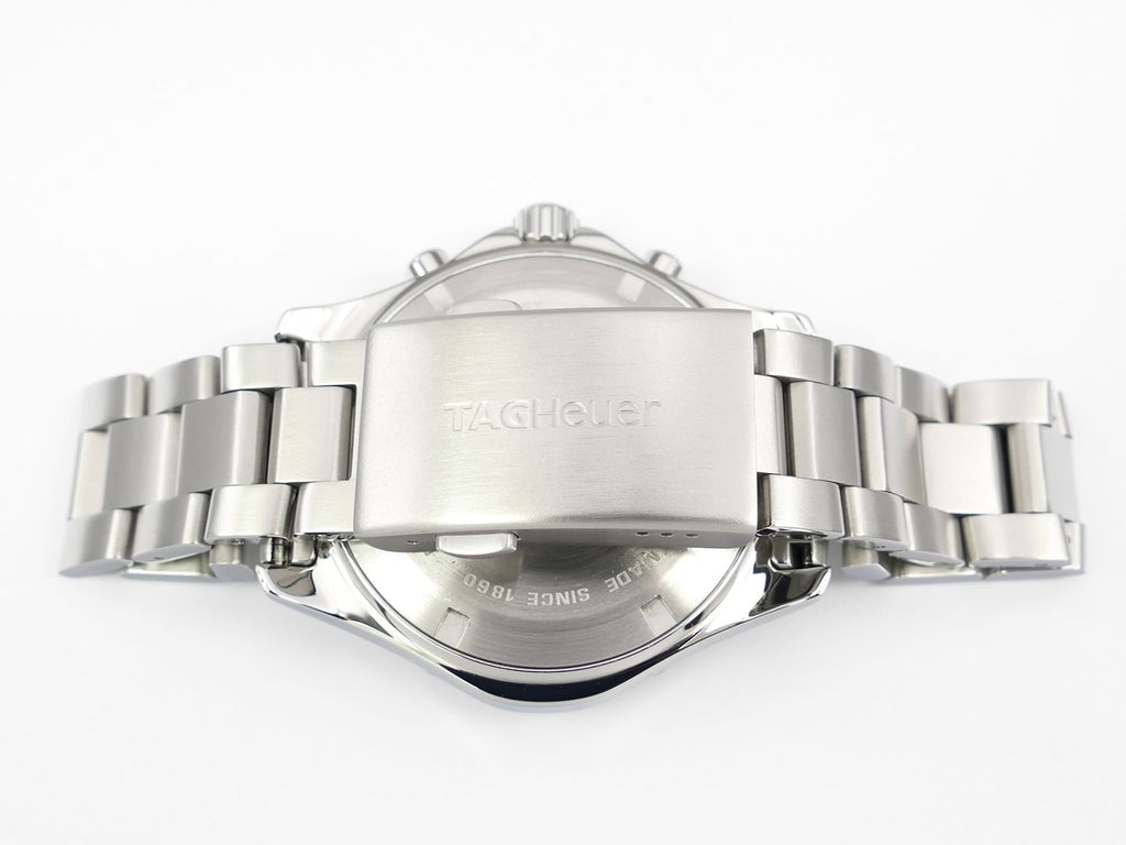 TAG Heuer Aquaracer 300M Black Chronograph CAF101E.BA0821 stainless steel bracelet