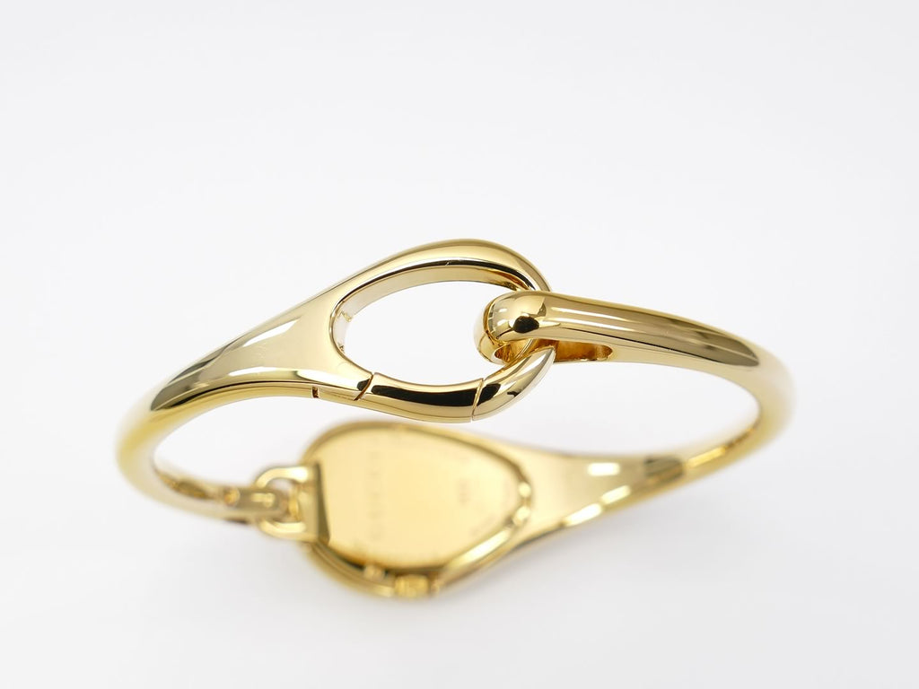 Gucci Horsebit 18k Gold Bangle 