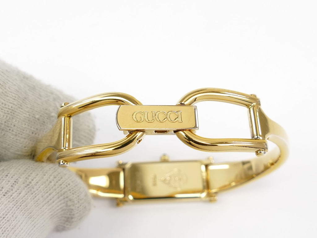 Gucci 1500 18k Gold Plated Bangle