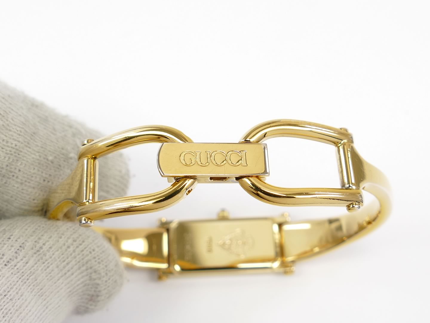 Gucci 1500 18k Gold Plated Bangle