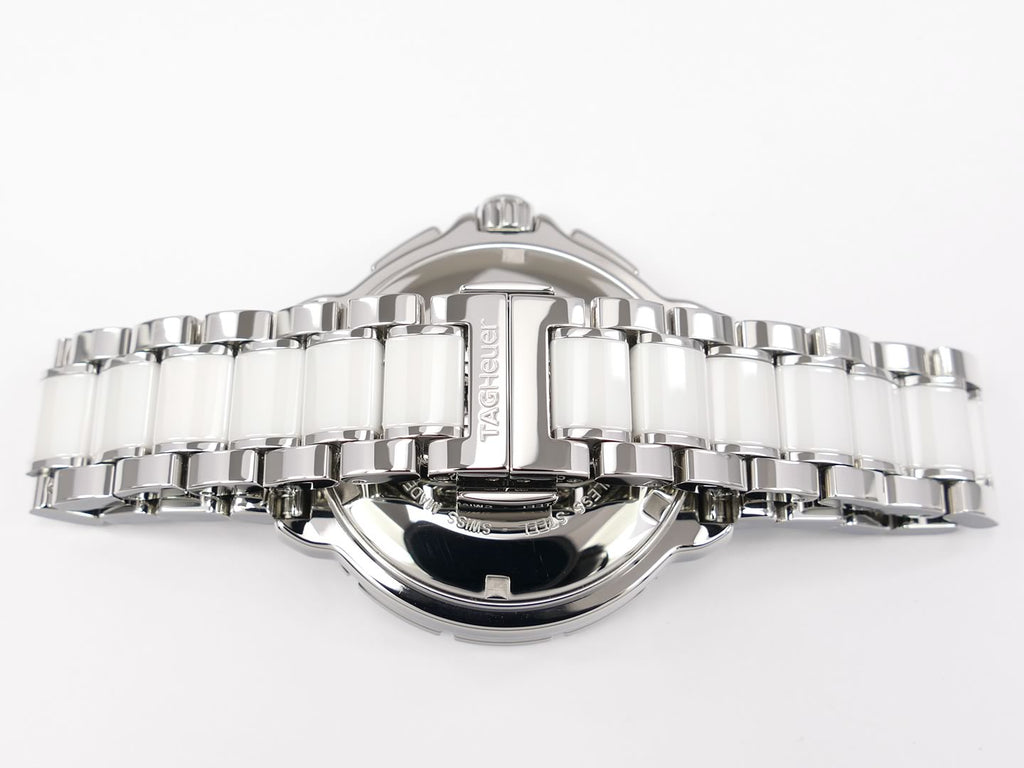 TAG Heuer Formula 1 CAH1213.BA0863 stainless steel bracelet with white ceramic