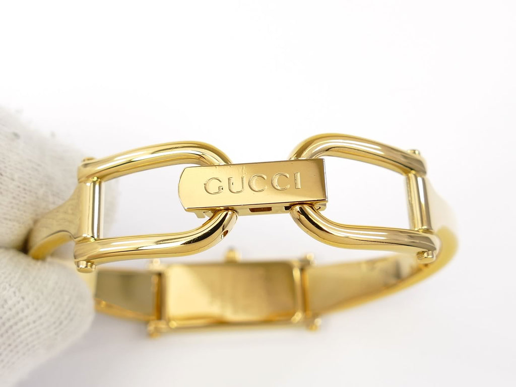 Gucci 1500L 18k Gold Plated Standard Bangle 
