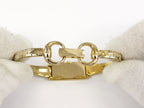 Gucci G-Line 109 18k Gold Plated Bangle YA109524