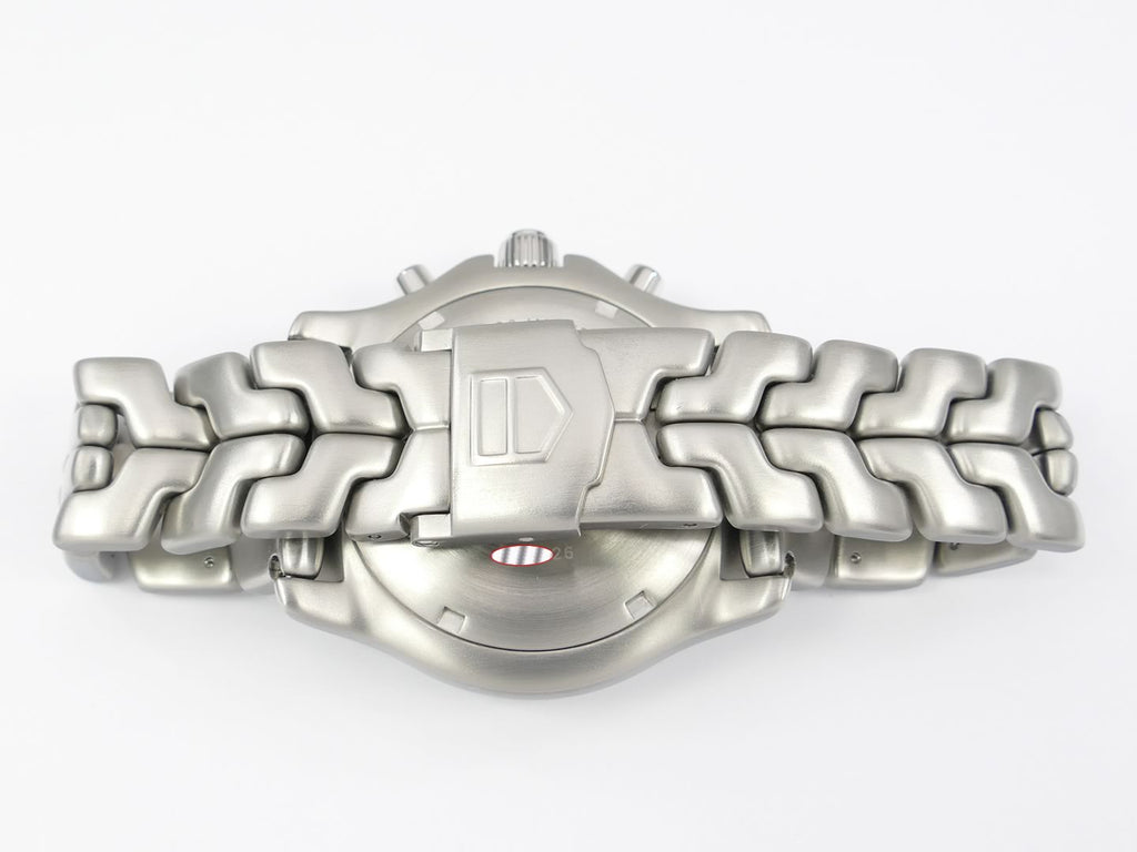 TAG Heuer Link Chronograph CT1110.BA0550 stainless steel bracelet