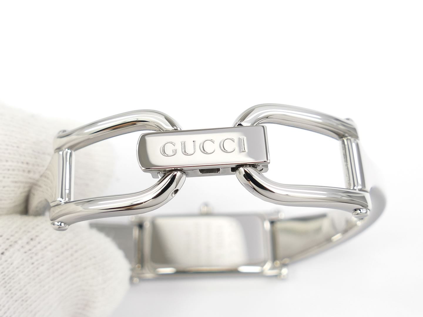 Gucci 1500L Small Stainless Steel 15cm Bangle
