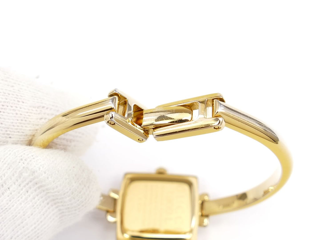 Gucci 1900L Champagne 18k Gold Plated Bangle