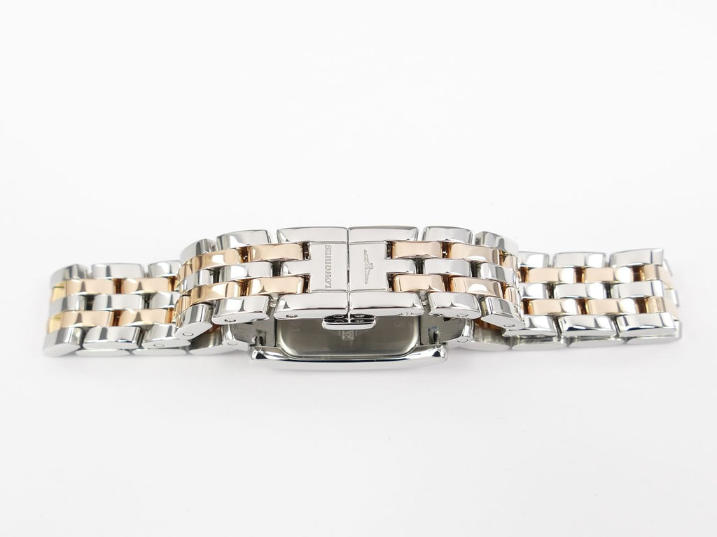 Longines DolceVita 18k Rose Gold and stainless steel bracelet L5.158.5
