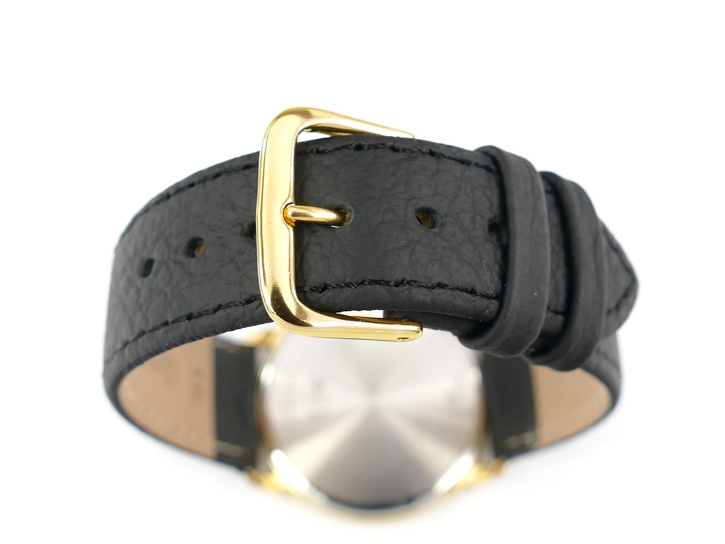 Longines La Grande Classique black leather strap
