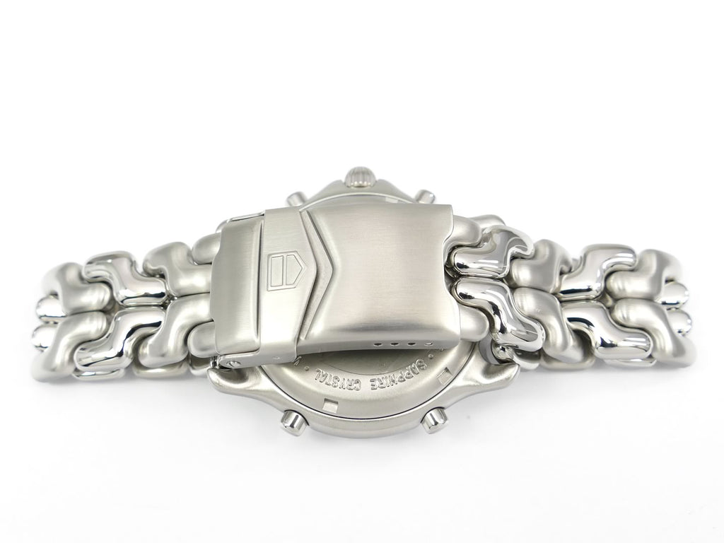 TAG Heuer SEL Chronograph CG1111-0 stainless steel s-link bracelet