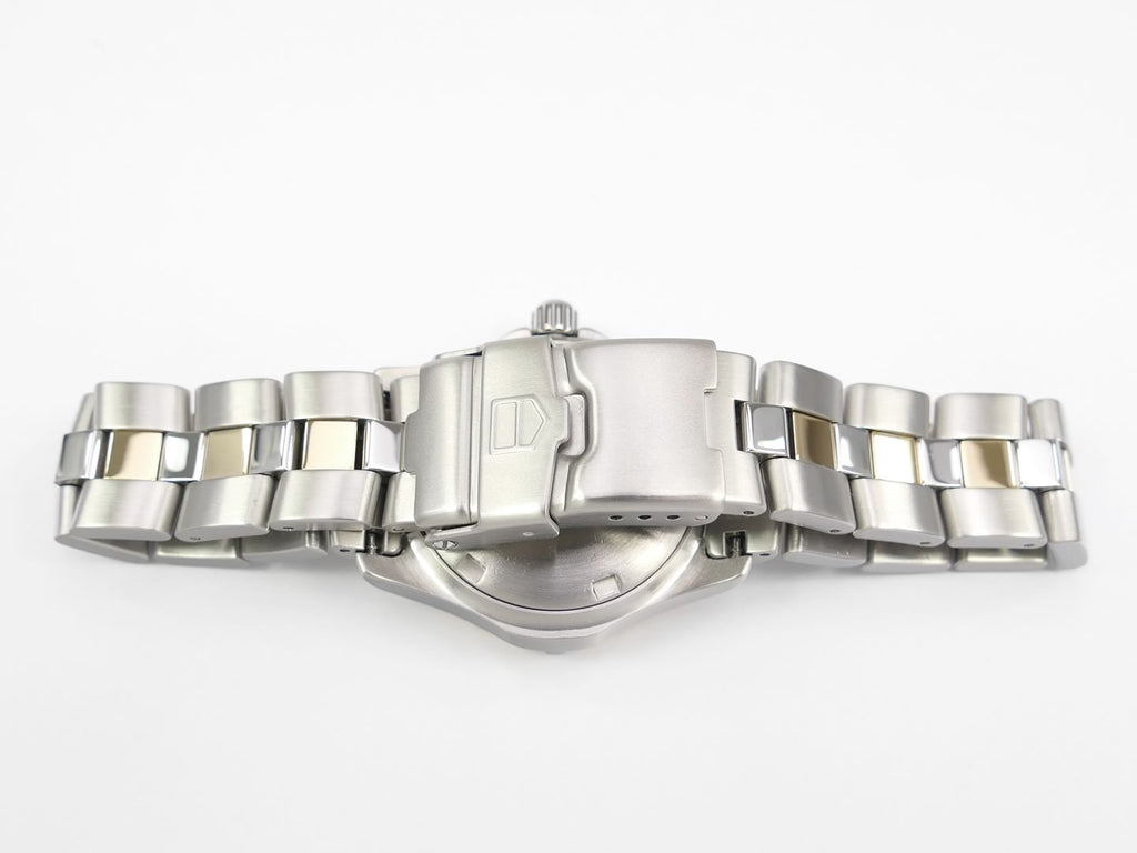 TAG Heuer 2000 Exclusive WN1353 Solid 18k Gold & Stainless Steel bracelet