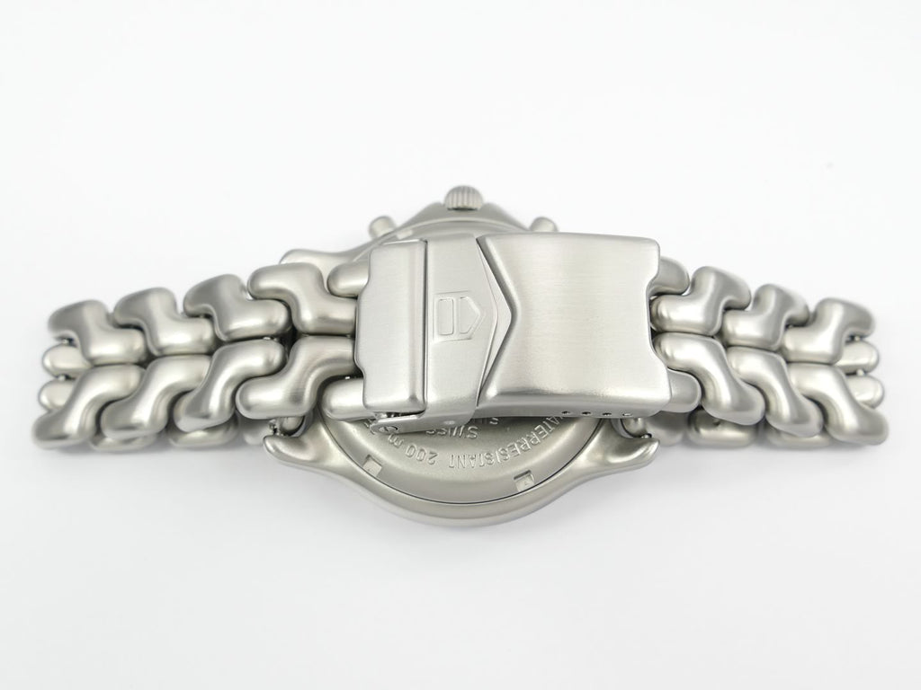 TAG Heuer SEL Chronograph CG1110-0 S-Link stainless steel bracelet