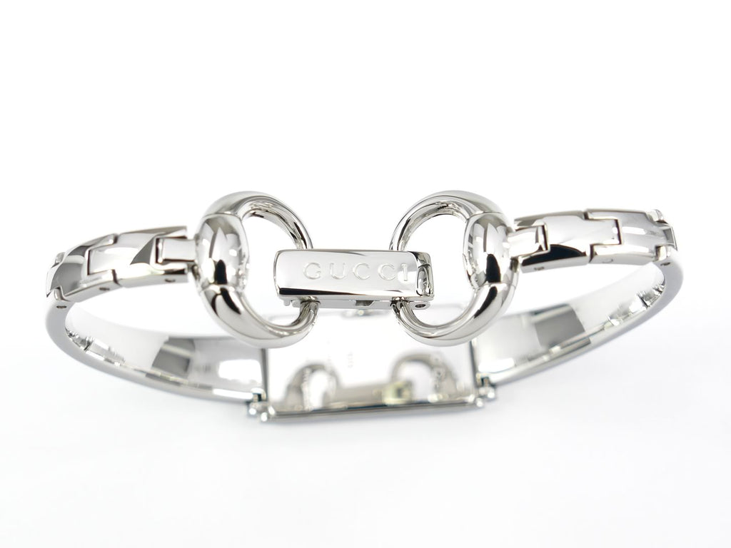 Gucci G-Line 109 YA109519 Stainless Steel Bangle