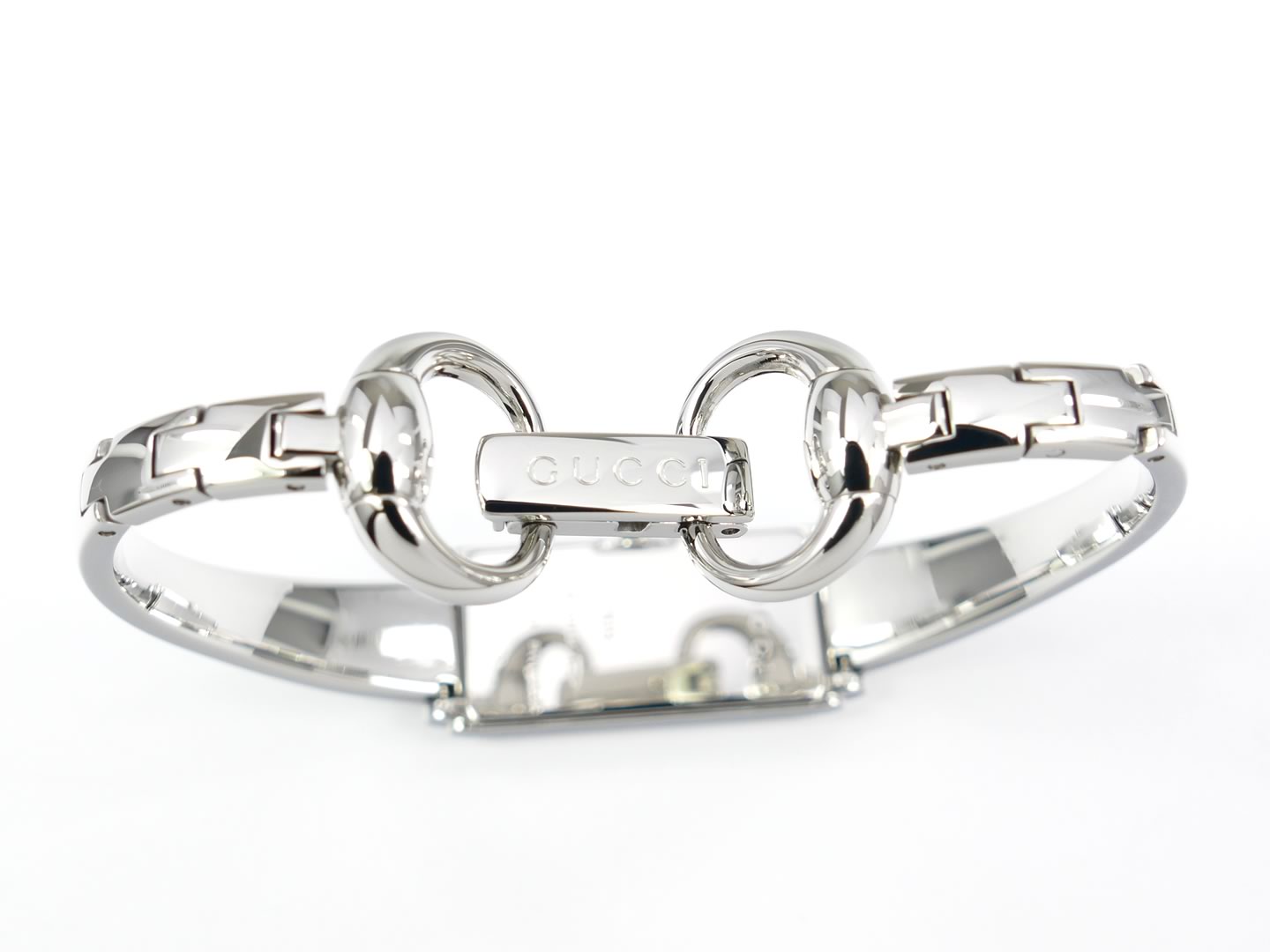 Gucci G-Line 109 YA109519 Stainless Steel Bangle